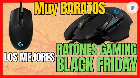 Los 4 Mejores RATONES GAMING BARATOS En BLACK FRIDAY De Amazon