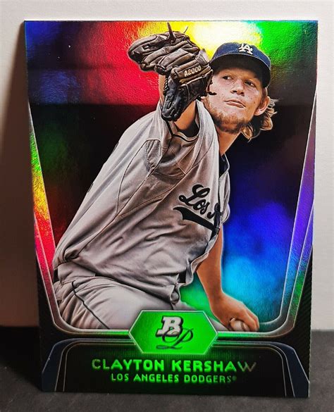 2012 Bowman Platinum 55 Clayton Kershaw For Sale Online EBay