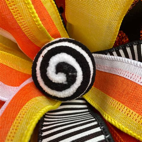 Candy Corn Wreath Pumpkin Wreath Candy Wreath Front Door - Etsy