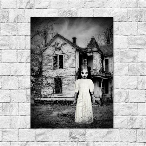 Creepy Ghost Photo Haunted Girl Portrait Horror Vintage Etsy Artofit