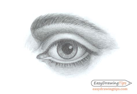 Shading Drawing Of Eyes