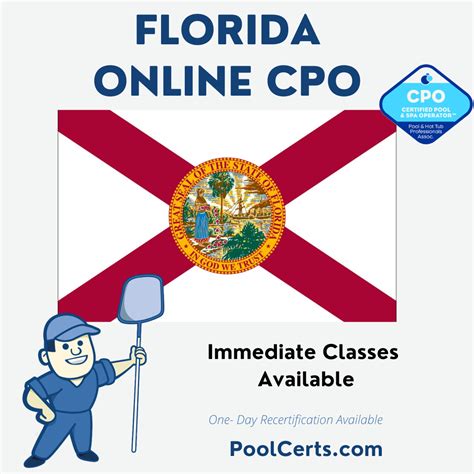 Fully Online Cpo Certification Florida Pool Certs