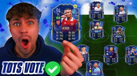 Tots Vote Decides My Fut Champs Team Youtube