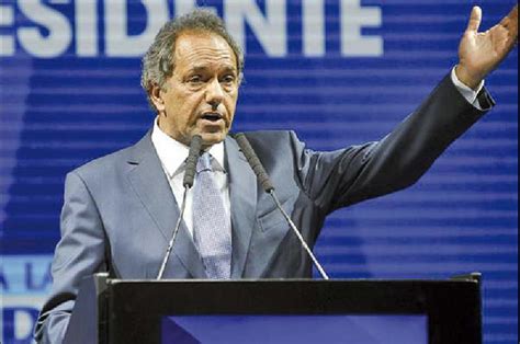 Scioli Prometi Duplicar Los Reintegros Para Beneficiar A Las Econom As