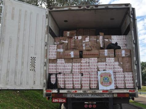 G1 Pf Apreende 500 Mil Maços De Cigarros Contrabandeados No Pr