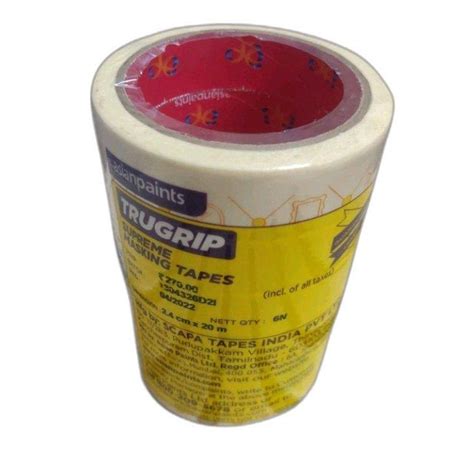 Backing Material Pvc Color White Asianpaints Trugrip Supreme Masking