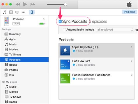 How To Sync Content To Ios Device With Itunes Using Usb Cable