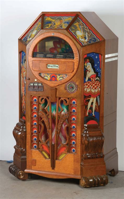 Sold Price Wurlitzer Model 42 Victory Phonograph Jukebox April 6