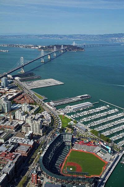 Framed Print Of USA California San Francisco AT T Park Giants