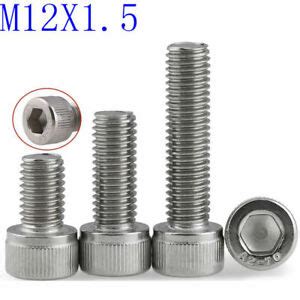 M Fine Thread Stainless Steel Socket Head Caps Screws