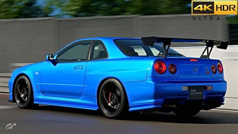 Gran Turismo Ps Tuned Nissan Skyline Gtr R On N Rburgring