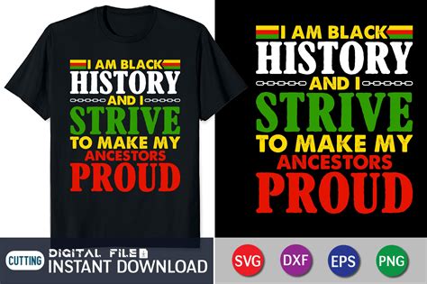 I Strive To Make My Ancestors Proud Graphic Objects ~ Creative Market