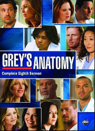 Grey's Anatomy Season 8 dvd cover - Grey's Anatomy Photo (30497889 ...