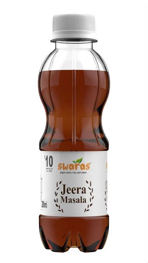 Ml Swaras Jeera Masala Soda Liquid Packaging Type Bottle At Rs