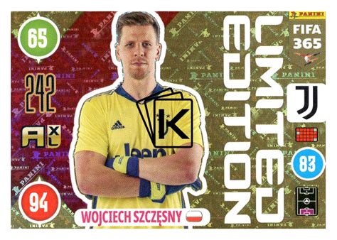 Panini Adrenalyn Xl Fifa Limited Edition Wojciech Szczesny