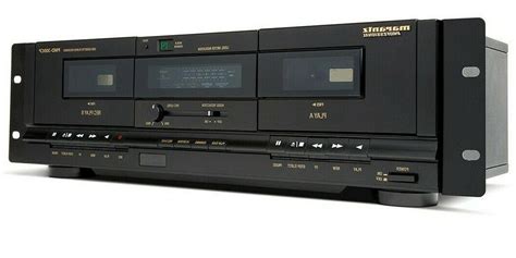 Marantz PMD-300CP Professional Rack-mount Dual Deck Cassette USB