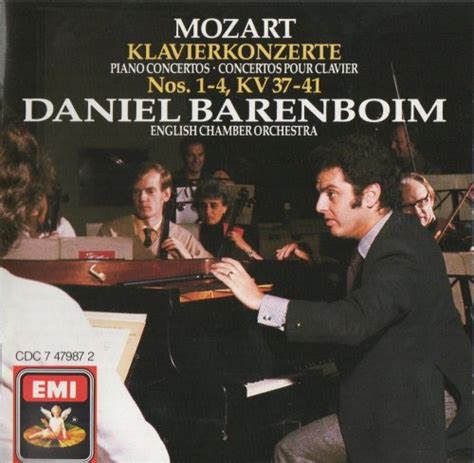 Daniel Barenboim Mozart Piano Concertos 1 4 1975 1987