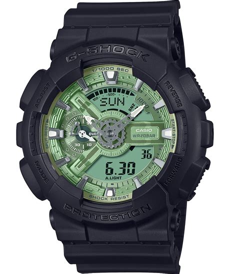 G Shock Mens Ana Digi Black Resin Strap Watch Hamilton Place