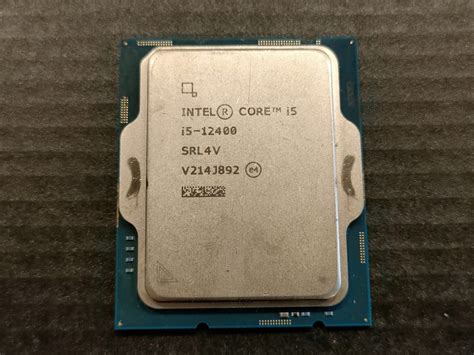 【やや傷や汚れあり】intel Core I5 12400 【cpu】の落札情報詳細 ヤフオク落札価格検索 オークフリー