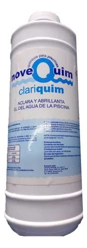 Clarificador Para Alberca Piscina Clariquim 1 Litro Novequ Meses