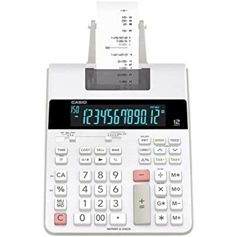 Casio HR 300RC Printing Calculator With Backlit LCD