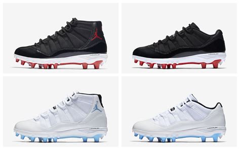 Now Available: Air Jordan 11 Retro Football Cleats — Sneaker Shouts