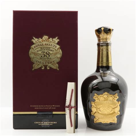 Chivas Royal Salute 38 Year Old Stone Of Destiny 50cl The 117th