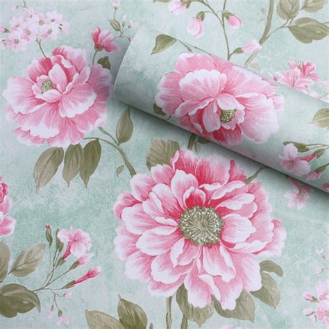 Papier Adh Sif Fleurs Vintage Amovible Pour Tag Res Tiroirs