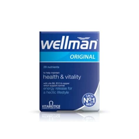 Vitabiotics Wellman Original 30 Tablets Phelan S Pharmacy