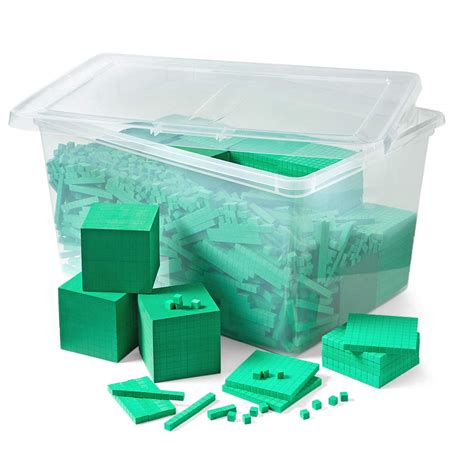 Set Completo De Espuma Verde Base Ten Blocks Hand Mind Venta