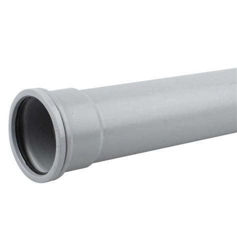 Buy Osmas Pvc U Pipe Grey 82mm X 3m Plumbmaster