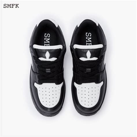 Smfk Compass Skater Black Lychee Skate Shoes And Mada In China