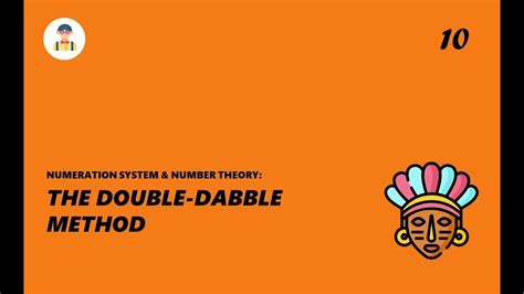 The Double Dabble Method Youtube