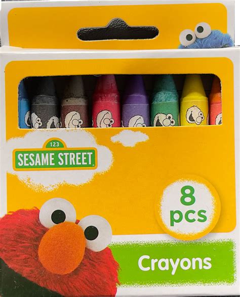 Sesame Street Crayons