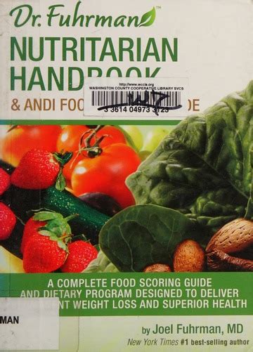 Nutritarian Handbook And Andi Food Scoring Guide Fuhrman Joel Free