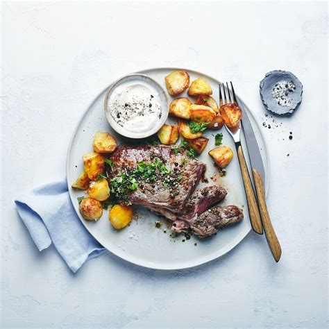 Rumpsteak Mit Knusperkartoffeln ALDI Rezeptwelt