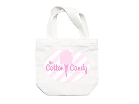 Cotton Candy Logo Sweet Logo Custom Logo Logo Designer Etsy