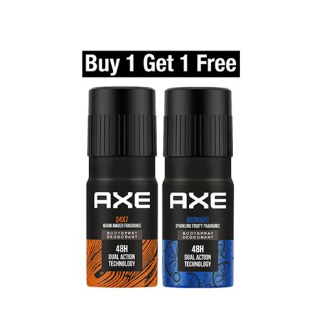 Buy Axe Recharge Midnight And 24x7 Long Lasting Deodorant Bodyspray For