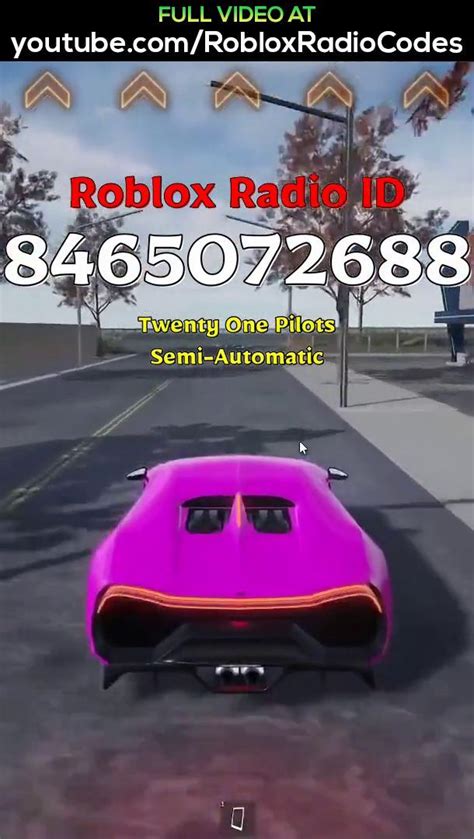 Twenty One Pilots Semi Automatic Roblox Code In 2022 Twenty One