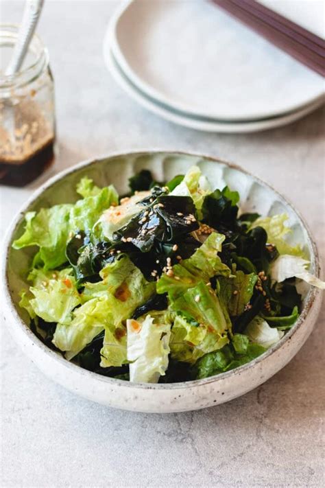 Easy Wakame Salad Japanese Seaweed Salad Chef Ja Cooks