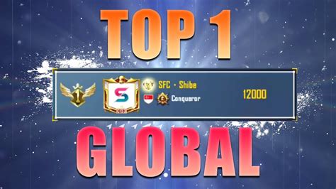 How I Achieved Top On The Global Leaderboards In Pubg Mobile Youtube