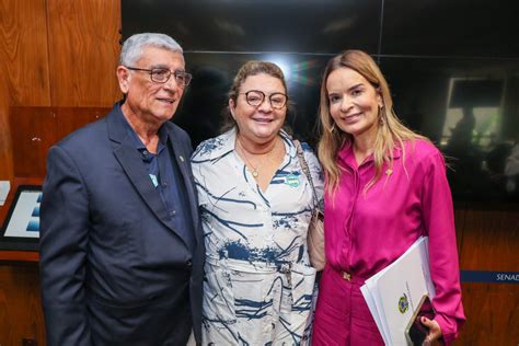 Magna Gerbasi Tem Encontro Senadora Daniella Ribeiro Lenilson Balla