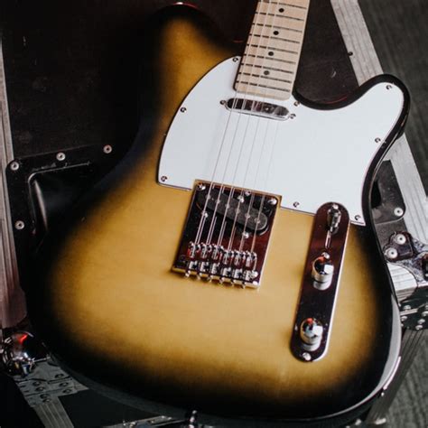 Kit Guitarra Waldman Gte Telecaster Sunburst Gx Em Promo O Na