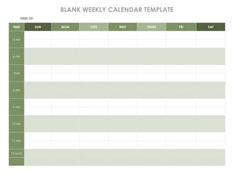 Weekly Planner Schedule 6 Free Pdf Printables Printablee Weekly