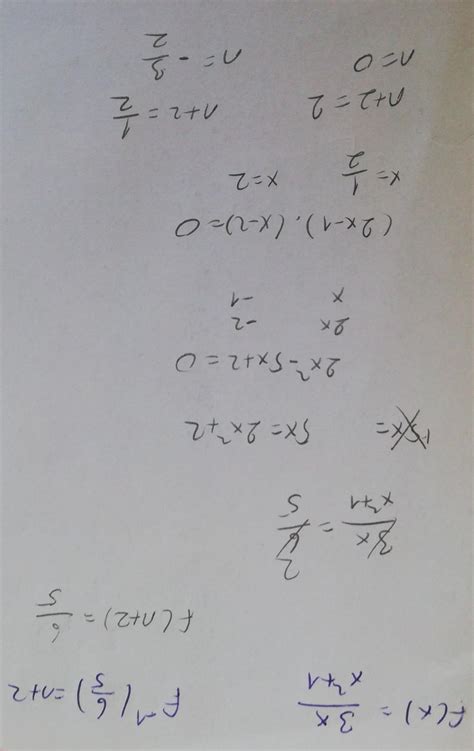 F R R F X 3x X² 1 Ve F ¹ 6 5 N 2 Olduğuna Göre N F ¹ Fonksiyonun Tersi Demek