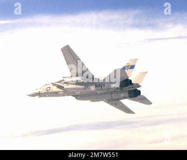 A View Of An F A Tomcat Aircraft With Advanced Medium Range Air To