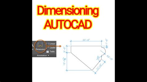 Dimensioning Autocad Tagalog Tutorial Youtube