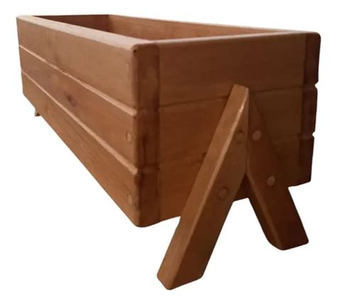 Maceta De Madera Con Patas Nude MercadoLibre