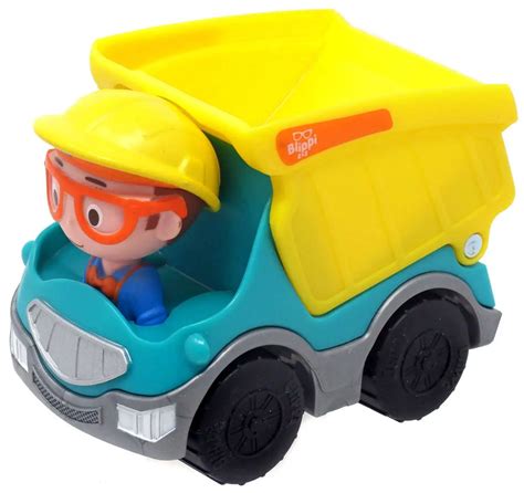 Blippi Dump Truck Mini Vehicle Jazwares - ToyWiz