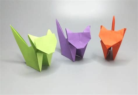 N Vod Na Origami Skladac Papier